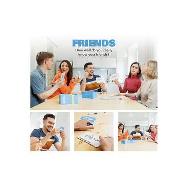 IL GIOCO DEL MONDO Gioco di carte Mi conosci – Amici -IT-