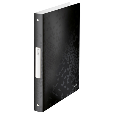 LEITZ Classeur à anneaux WOW PP A4 4258-00-95 noir 25mm