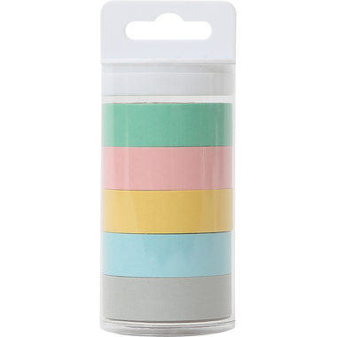 I AM CREATIVE Washi Tape Set 4085.103 pastello 5 pezzi