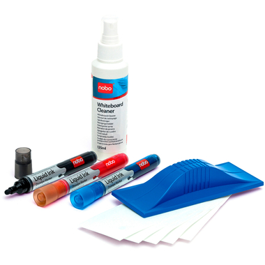 NOBO Starter Kit Whiteboard 34438861 7 pezzi