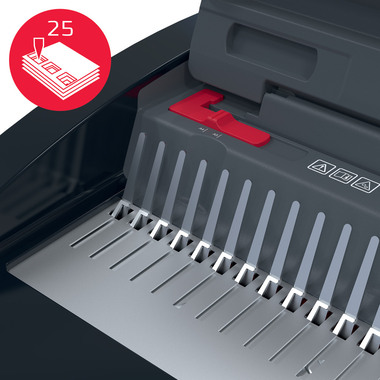 GBC Plastikbindegerät CombBind A4 4410064CH CB25E, 390 Seiten