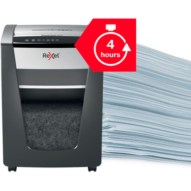 REXEL Destructeur docum. Momentum 2104577CH M515, P-5, 30lt