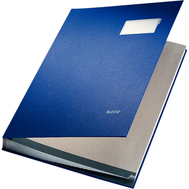 LEITZ Signataire A4 57000035 bleu 20 compart.