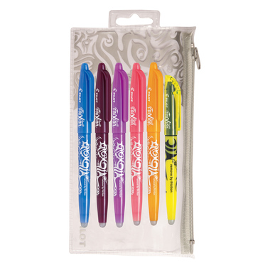 PILOT FriXion Ball + Light 0.7mm 198.040.00 ass. 6 Stück