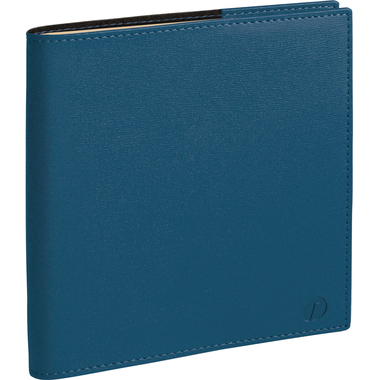 QUO-VADIS Agenda Soho Exec.Pres. 2026 654142Q 1S/2P blu acciaio FR 16x16cm