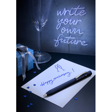 FABER-CASTELL Stylo à bille Grip 2011 XB 144163 classic bleu