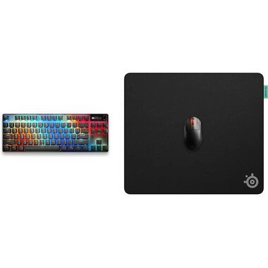 SteelSeries Gaming-Mausmatte QcK Performance L – Balance Schwarz