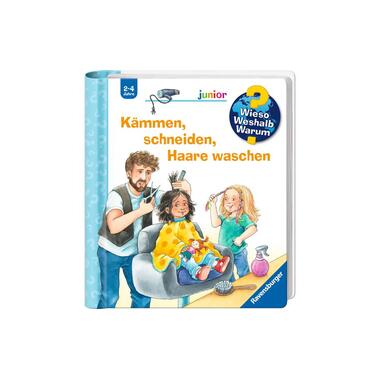 Ravensburger Libro per bambini Volume 79: Pettinare, tagliare, lavare i capelli