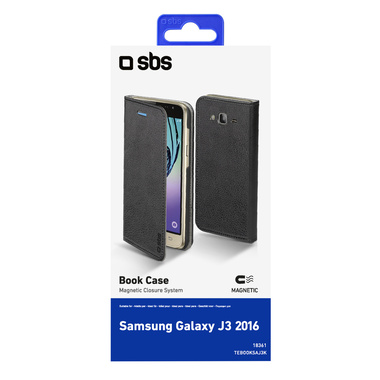 Étui livre pour Samsung Galaxy J3 2016