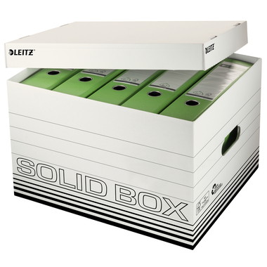 LEITZ Solid Box L 6119-00-01 blanc 346x305x450mm