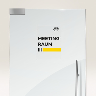 AVERY ZWECKFORM Etichette 210x297mm L7784-25 trasparente 25 pezzi