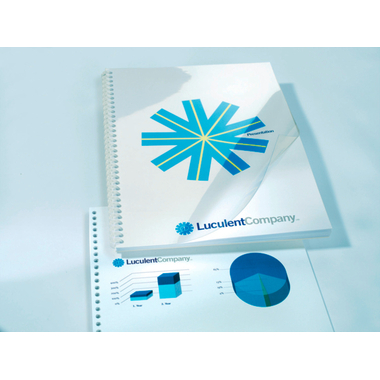 GBC Pellicola PVC 0,15mm A4 CE011580E Hiclear 100 pezzi