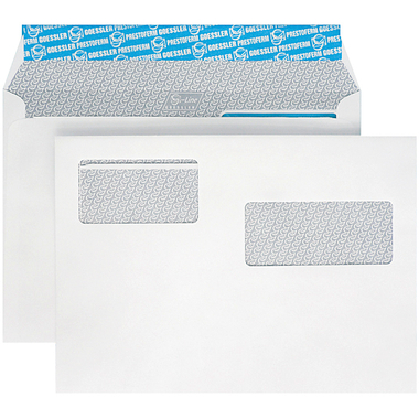 GOESSLER Couvert G-Line m/Fenster C5 2053 100g, weiss 500 Stück