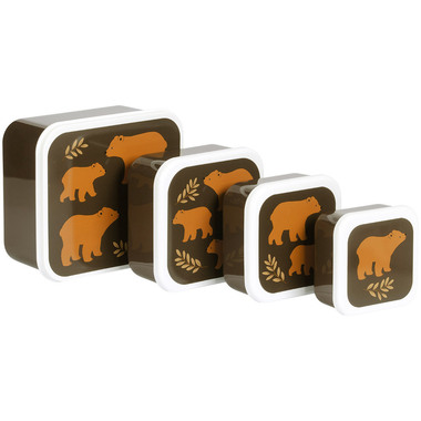 ALLC Lunch & Snackbox Set SBSEBE43 Bears