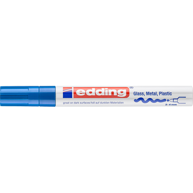EDDING Paintmarker 750 2-4mm 750-3 CREA blu
