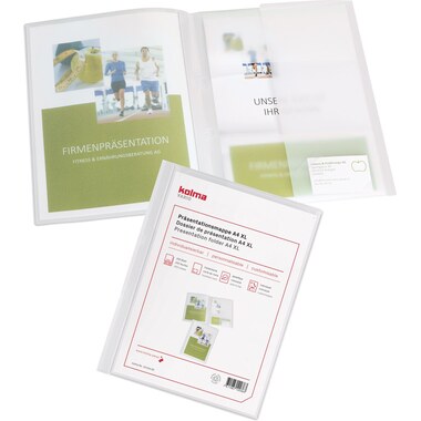 KOLMA Präsentationsmappe Vario A4 10.014.00 transparent