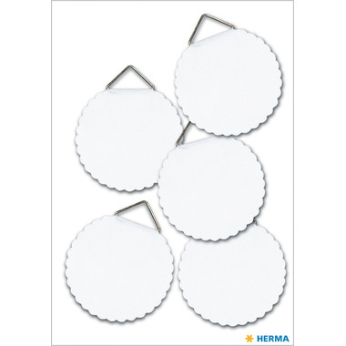HERMA Appiglio quadro 55mm 5749 ottone 6 pezzi