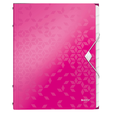LEITZ Ordnungsmappe WOW PP A4 46340023 pink 12-teilig