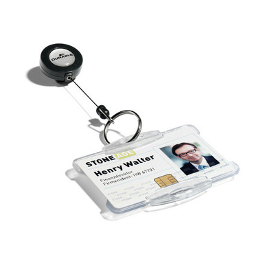 DURABLE Supporto Badge 822258 10 pz. con portachiavi