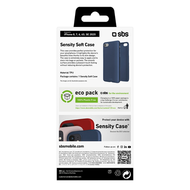 Weiches und farbiges Cover für iPhone SE 2020/8/7/6s/6