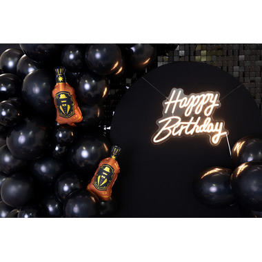 PARTYDECO Folienballon 27cm FB233 Whisky