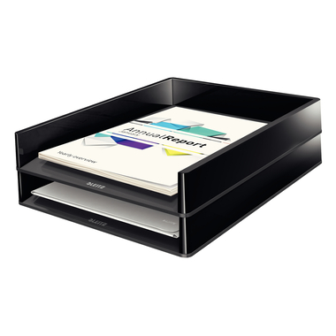 LEITZ Vaschetta portac. Duo Color A4 53610095 nero