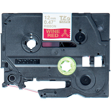 PTOUCH Textilbandkassette gold/rot TZe-RW34 PT-DV600VP 12 mm