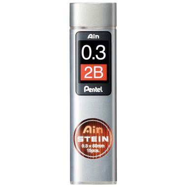 PENTEL Mine AINSTEIN 2B C273-2BO 0,3mm 15 pezzi