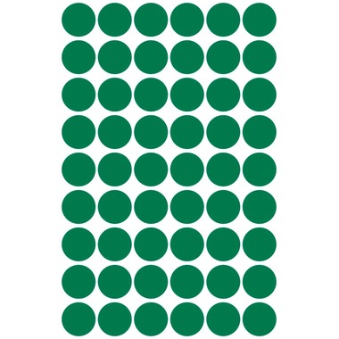 AVERY ZWECKFORM Marqueurs 12mm 3143 vert 270 pcs.