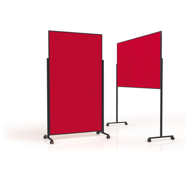 MAGNETOPLAN Design Lavagna Present. VP 1181206 rosso, feltro 1000x1800mm