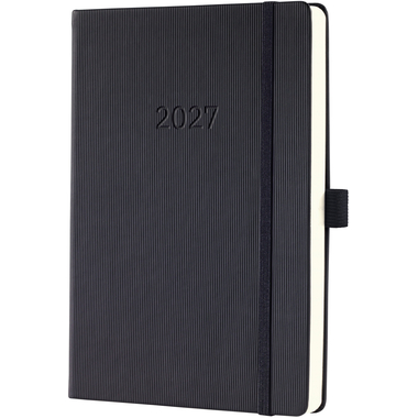 CONCEPTUM Calendrier journalier 2027 C2710 1J/1P noir 14.8x21.3cm
