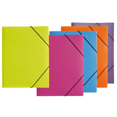 PAGNA Gummibandmappe Trend A3 21638-17 grün 3 Klappen