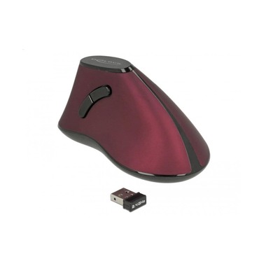 Delock Ergonomico Mouse 12528 USB senza fili