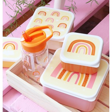 ALLC Lunch & Snackbox Set SBSERA41 Rainbow
