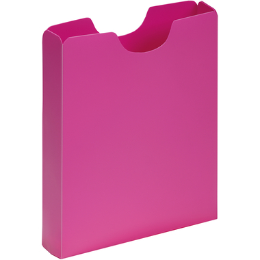 PAGNA Schulheftbox A4 21005-34 dunkelrosa PP