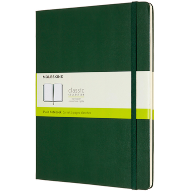 MOLESKINE Taccuino XL HC 25x19cm 629117 in bianco, verde, 192 pagine