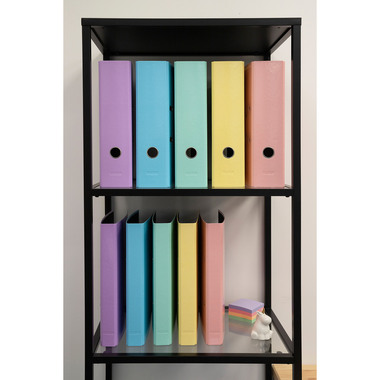 EXACOMPTA Ordner Aquarel 8cm 53567E korallenrot A4