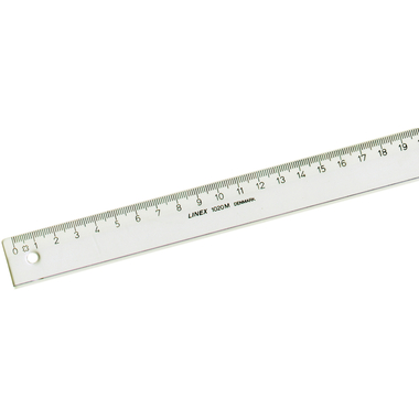 LINEX Règle école 40cm 100413026 transparent