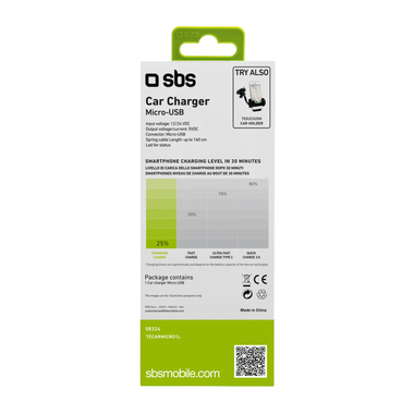 Chargeur de voiture Micro-USB