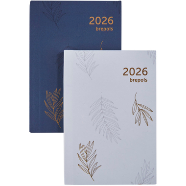 BREPOLS Agenda Delta Trop.Flowers 2026 0.834.0765 1W/2S ass. 8.1x12cm
