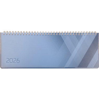 SIMPLEX Querkalender Colors 2026 40655.26 1W/2S blau ML 29x10.5cm