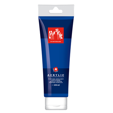 CARAN D'ACHE Acrylfarbe 250ml 2810.640 ultramarin dunkel