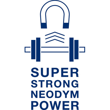 MAGNETOPLAN Tafellöscher, magnetisch 1228549 Wood Series,Birke 60x112x22mm