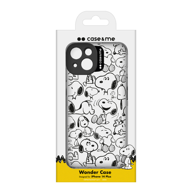 Cover Peanuts rigida per iPhone 14 Plus | case&me