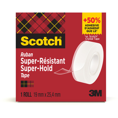SCOTCH Super-Hold 19mmx25.4m 700N transparent