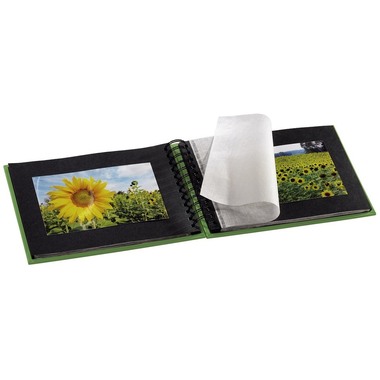 HAMA Album Fine Art 24x17cm 94880 vert pomme 25 pages