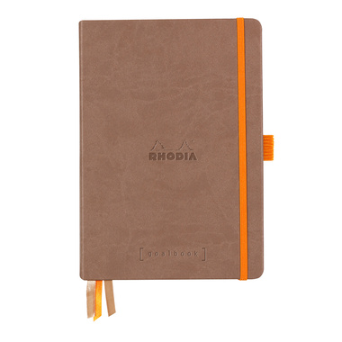 RHODIA Goalbook Notizbuch A5 118573C Hardcover taupe 240 S.