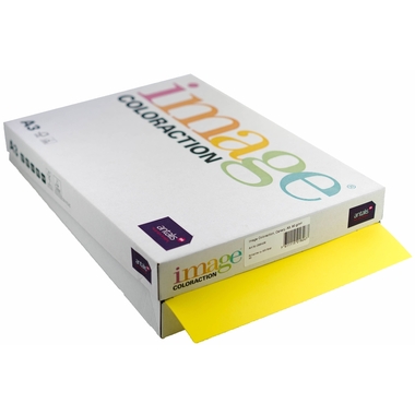 IMAGE COLORACTION Kopierpapier Canary A3 266406 80g, kanariengelb 500 Blatt