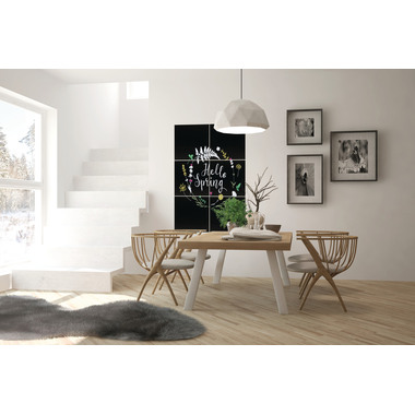 SECURIT Tableau Craie XXL FB-XXL 6 pcs. 40x40x0.2cm