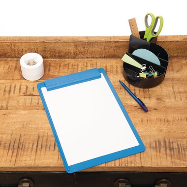 MAUL Klemmbrett MAULgo A4 2325137 blau Kunststoff hoch
